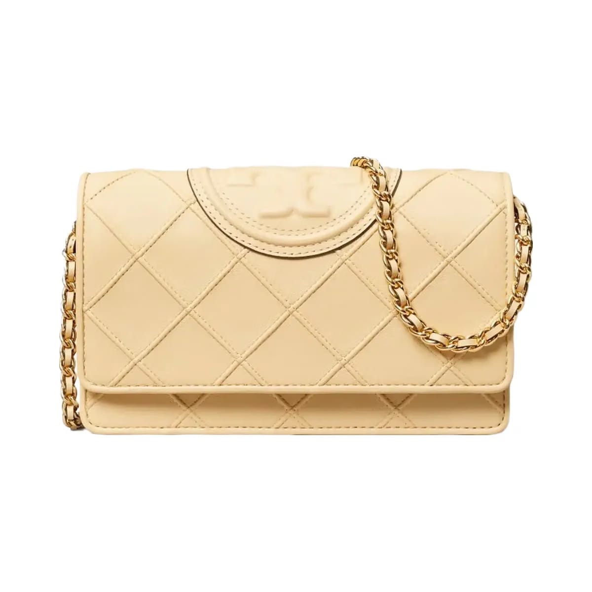 Tory Burch Fleming Crossbody Vanilla Soft Serve