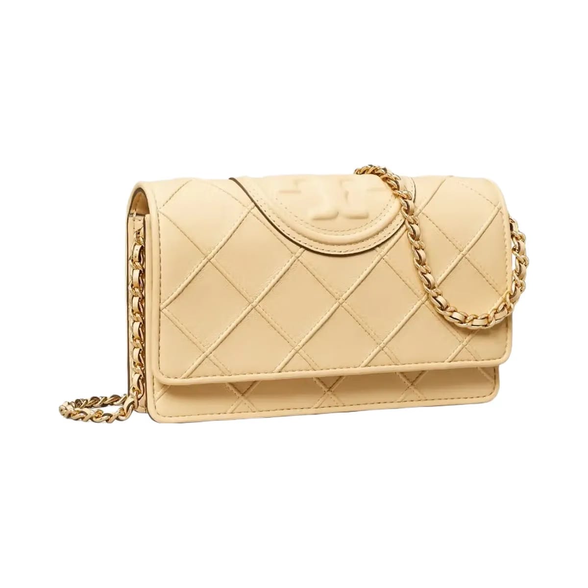 Tory Burch Fleming Crossbody Vanilla Soft Serve