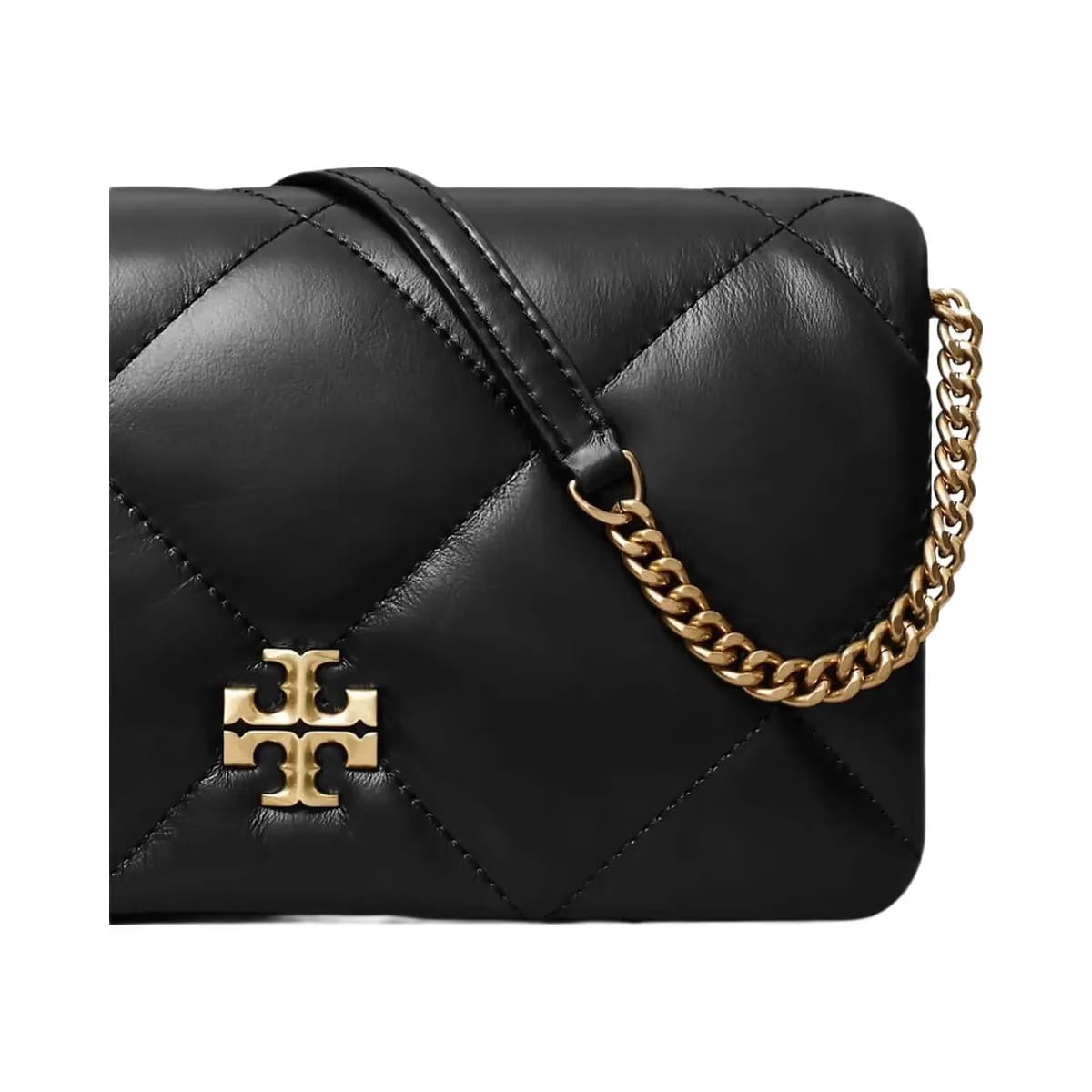 Tory Burch Kira Diamond Quilt Crossbody Black