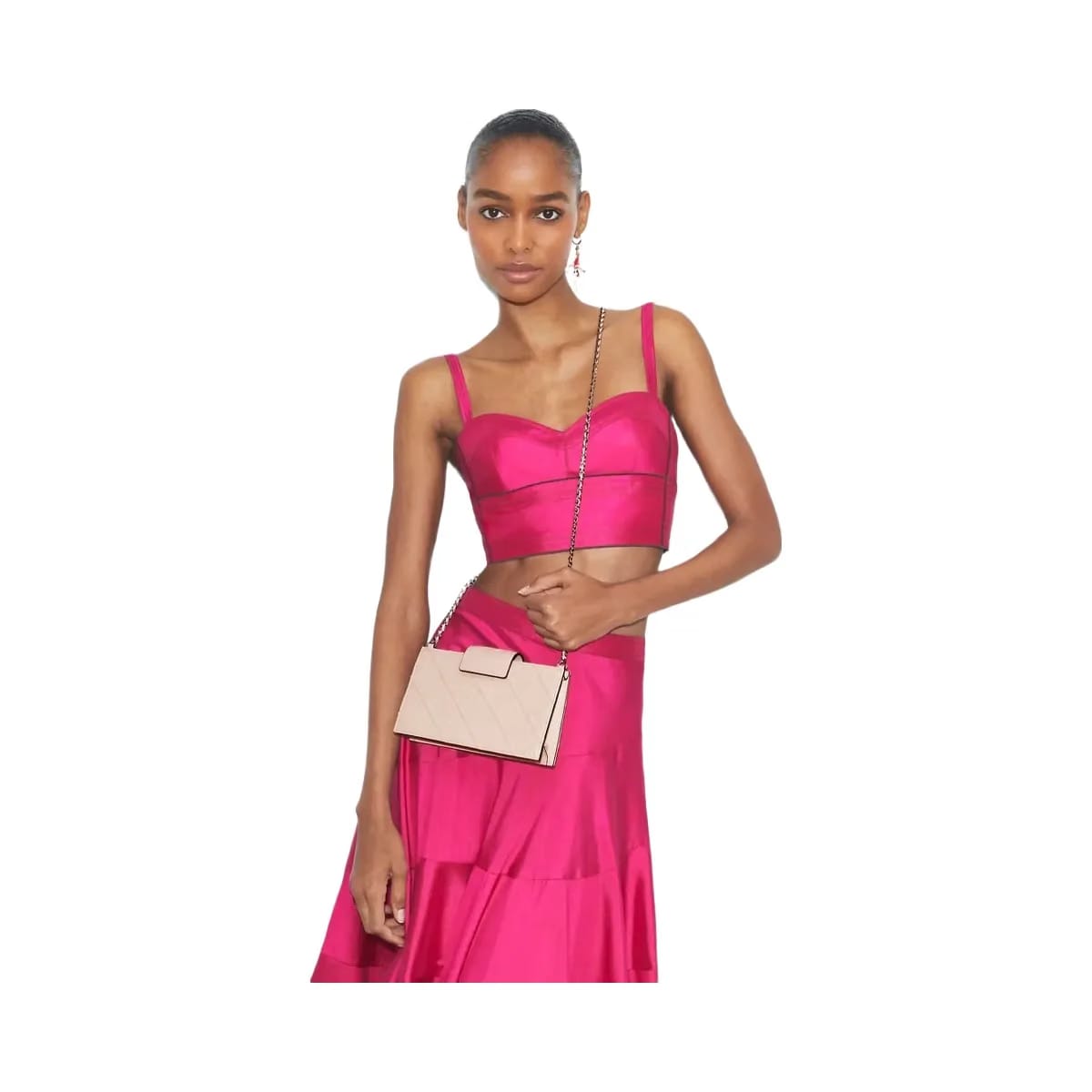 Tory Burch Mini Fleming Crossbody Soft Pink