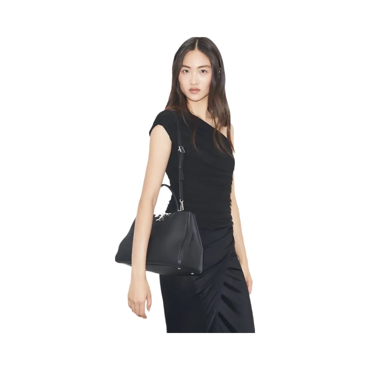 Tory Burch Eleanor Soft Satchel Black