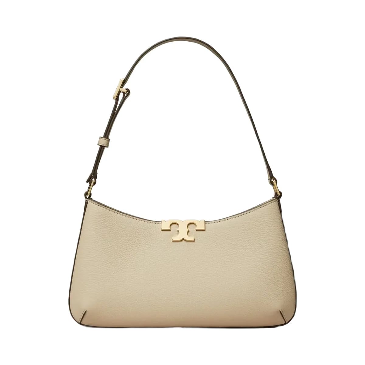Tory Burch Eleanor Soft Slim Shoulder Bag Light Stone