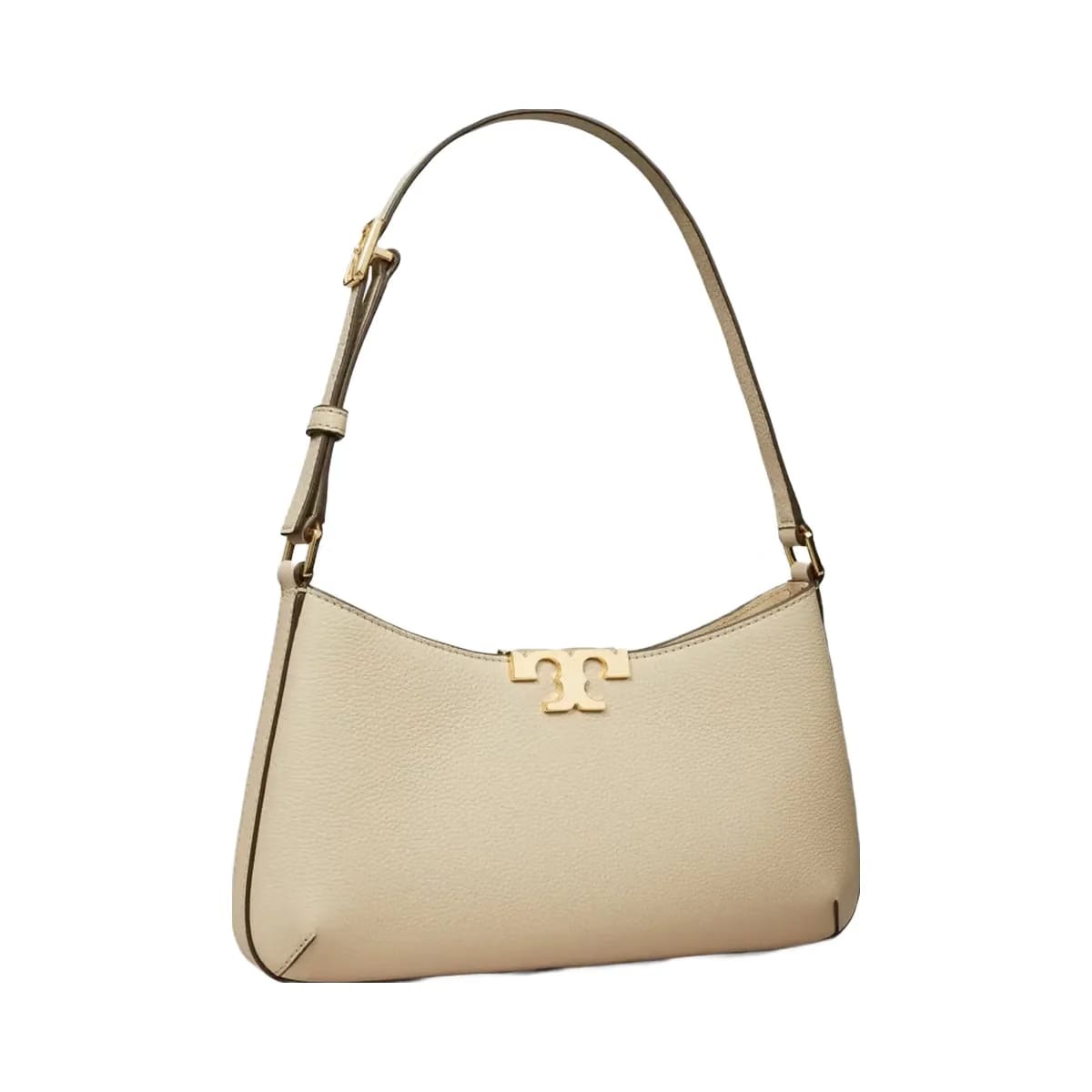 Tory Burch Eleanor Soft Slim Shoulder Bag Light Stone