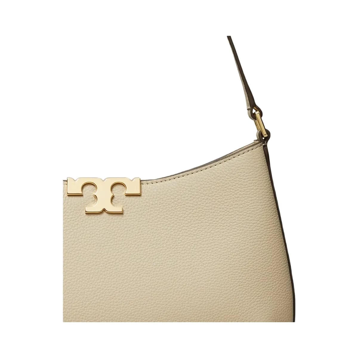 Tory Burch Eleanor Soft Slim Shoulder Bag Light Stone