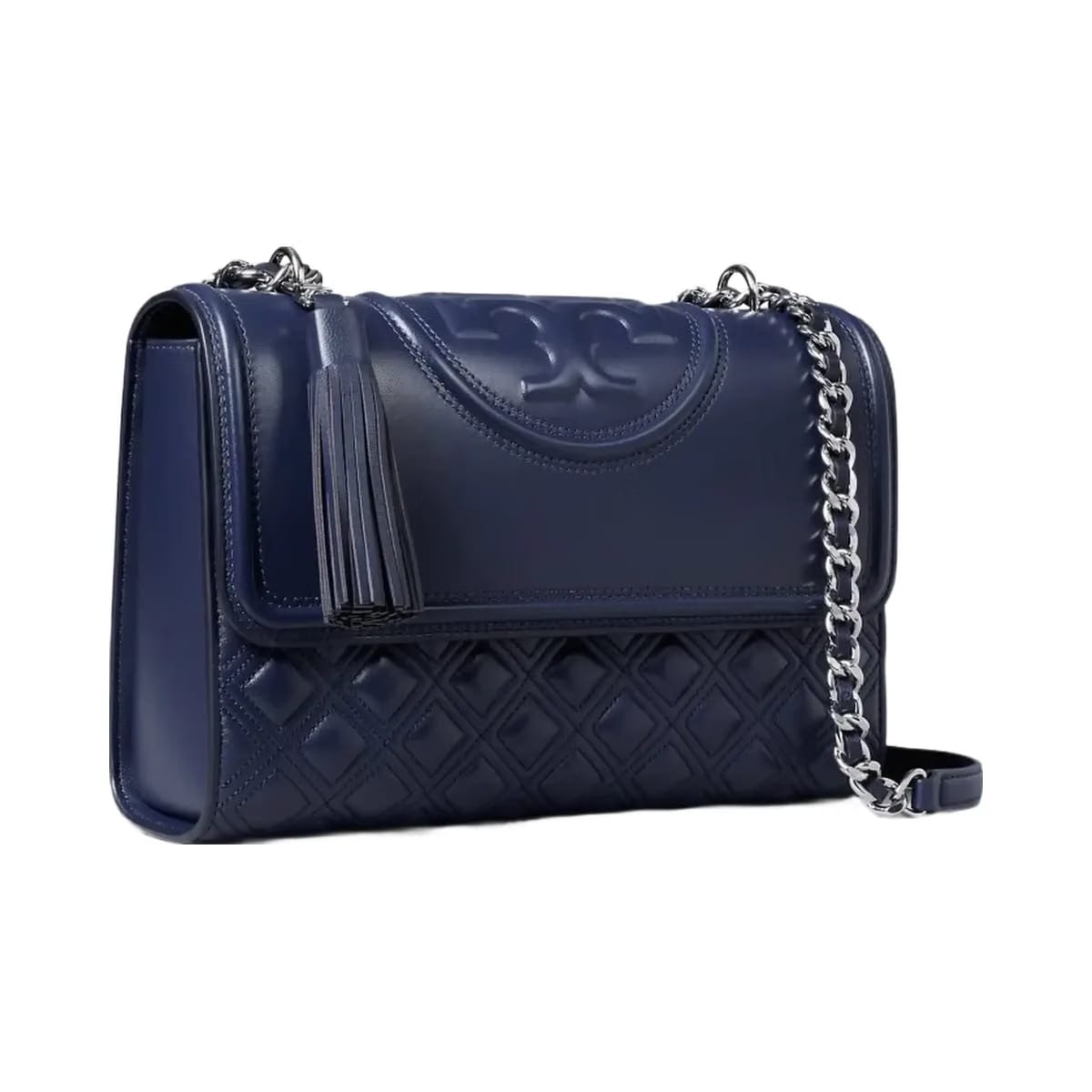 Tory Burch Fleming Shoulder Bag Royal Navy