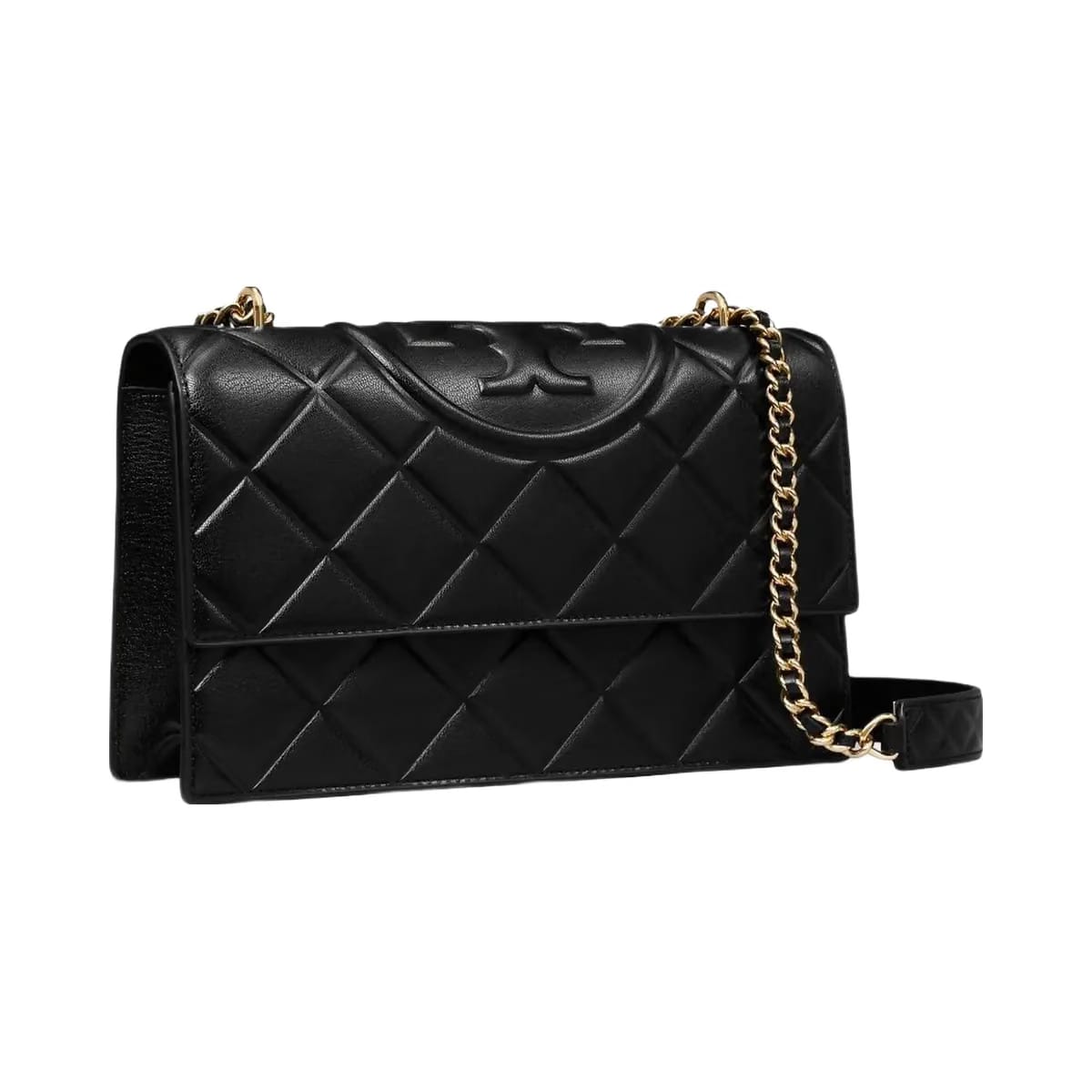 Tory Burch Fleming Shoulder Bag Black