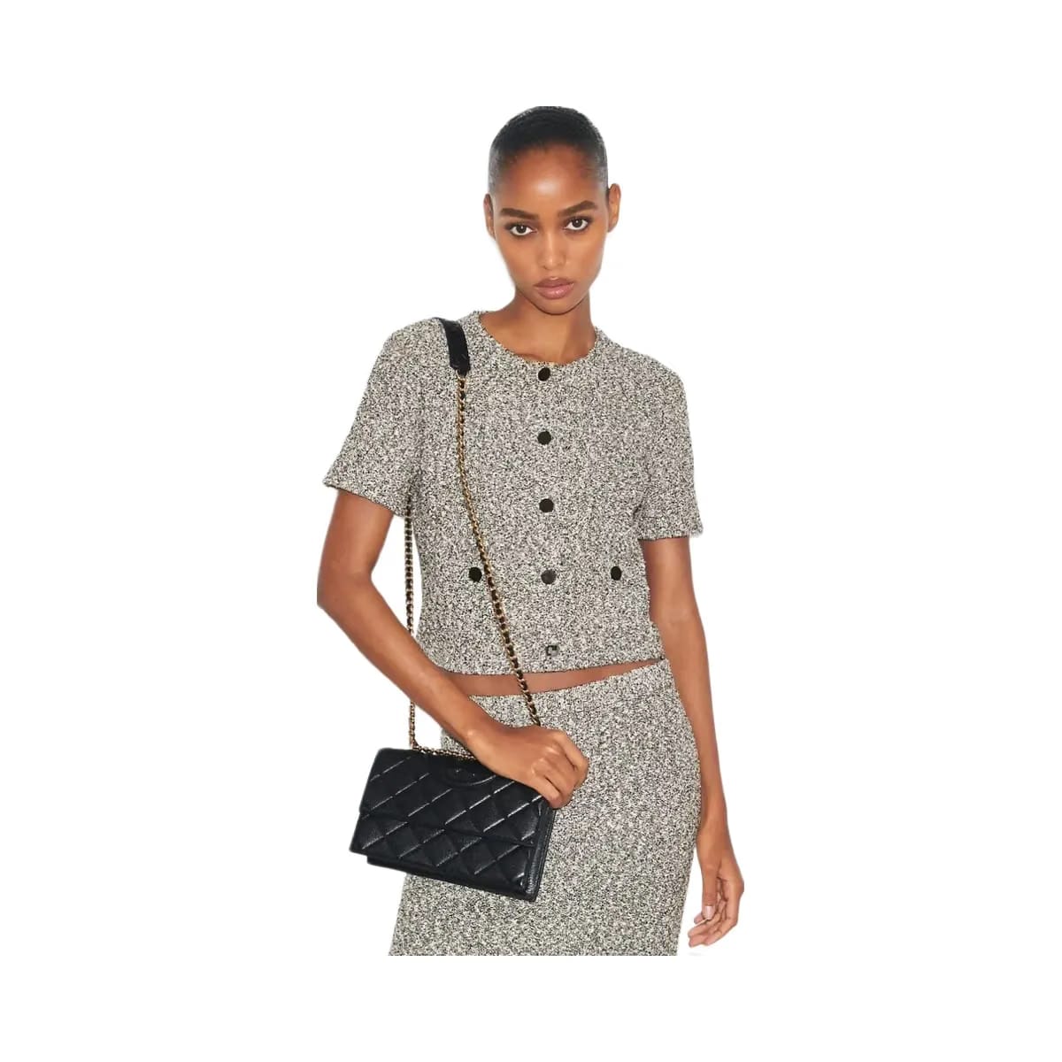 Tory Burch Fleming Shoulder Bag Black