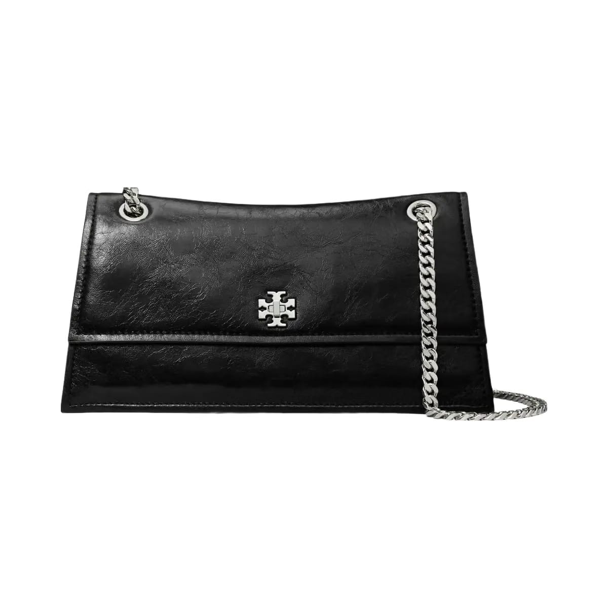Tory Burch Kira Turnlock Shoulder Bag Black
