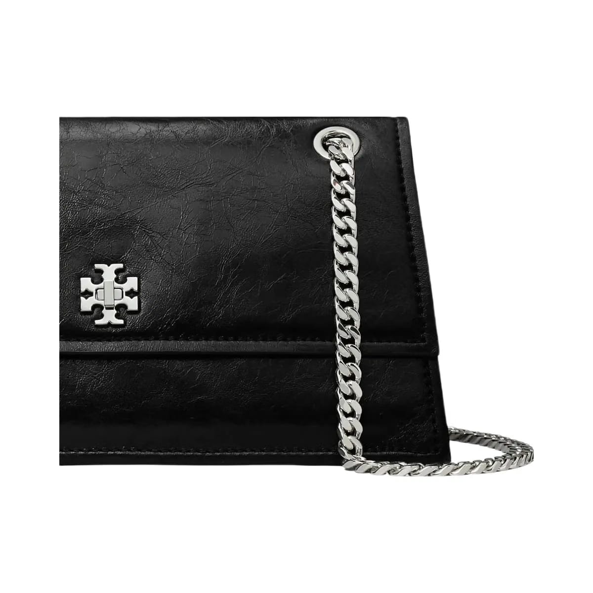Tory Burch Kira Turnlock Shoulder Bag Black