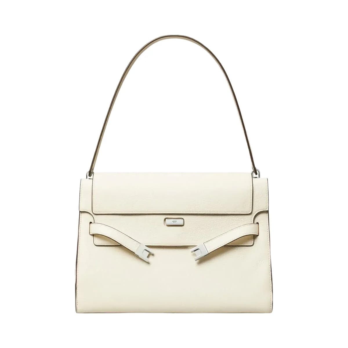 Tory Burch Large Lee Radziwill Shoulder Bag Ivory