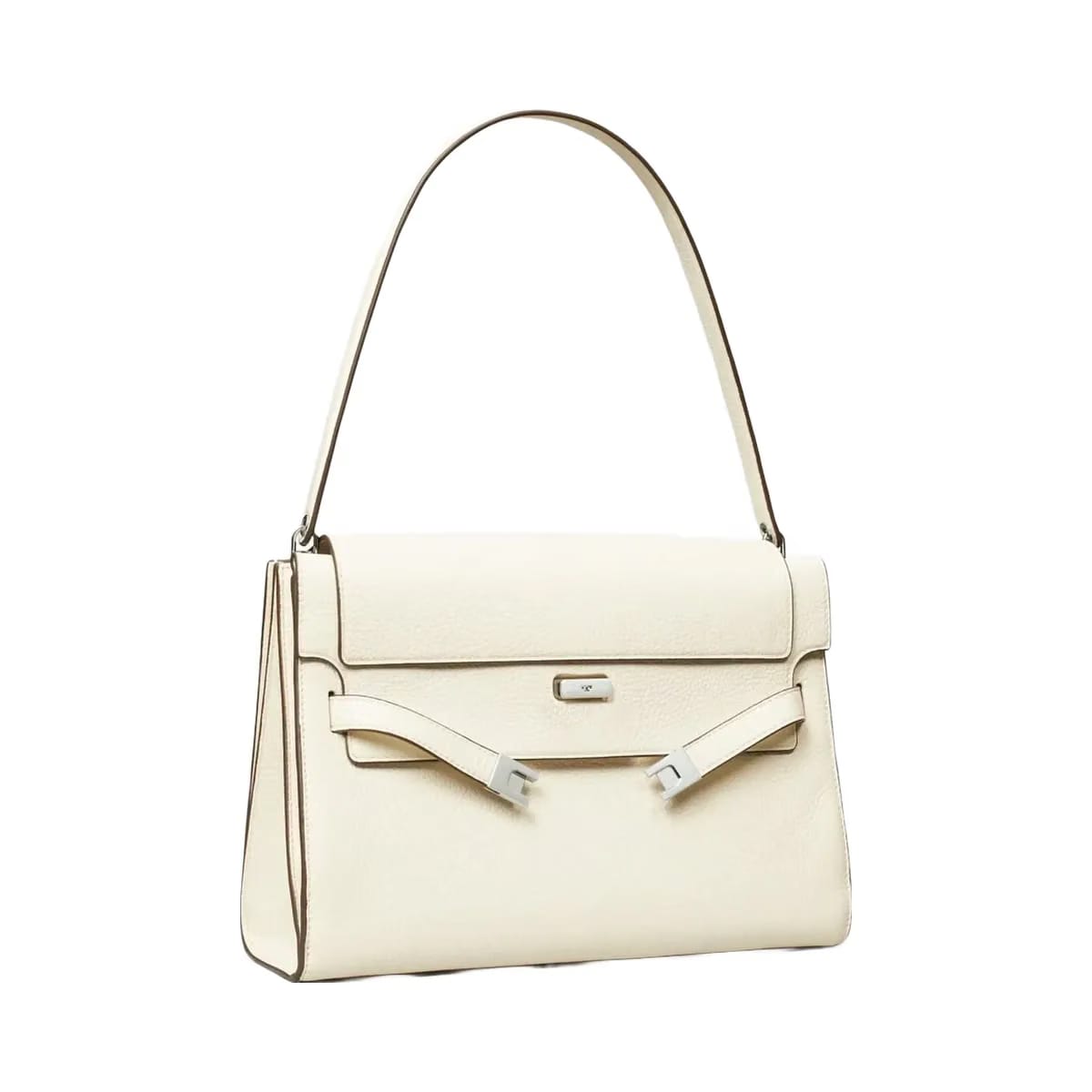 Tory Burch Large Lee Radziwill Shoulder Bag Ivory