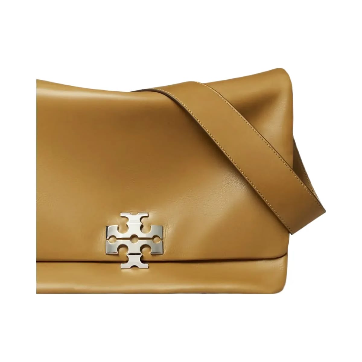 Tory Burch Large Charlie Shoulder Bag WREN BROWN