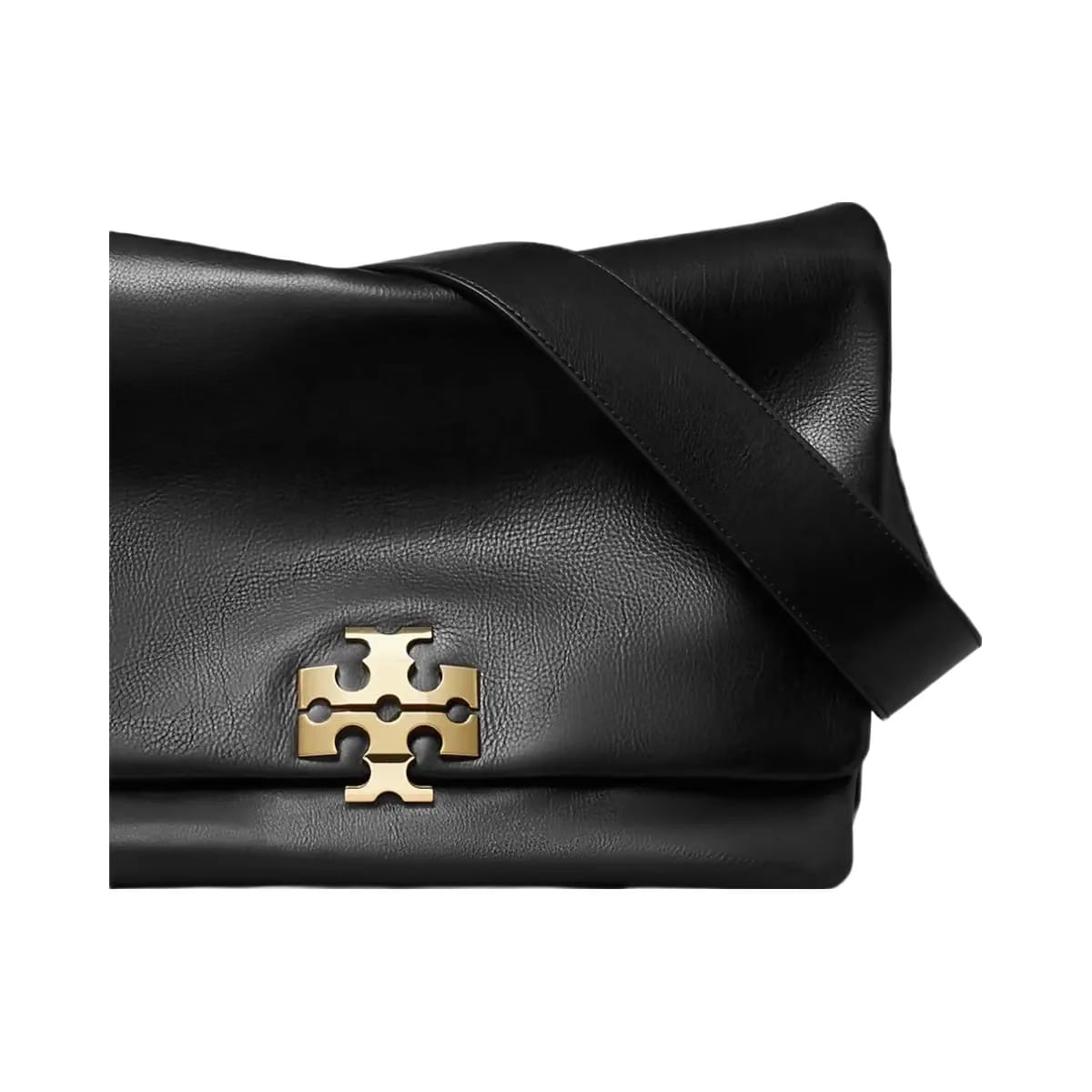 Tory Burch Large Charlie Shoulder Bag BLACK/GOLD