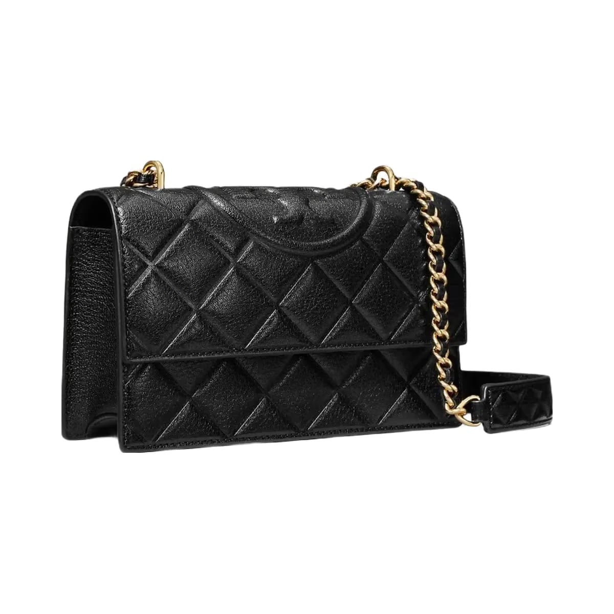 Tory Burch Small Fleming Shoulder Bag Black