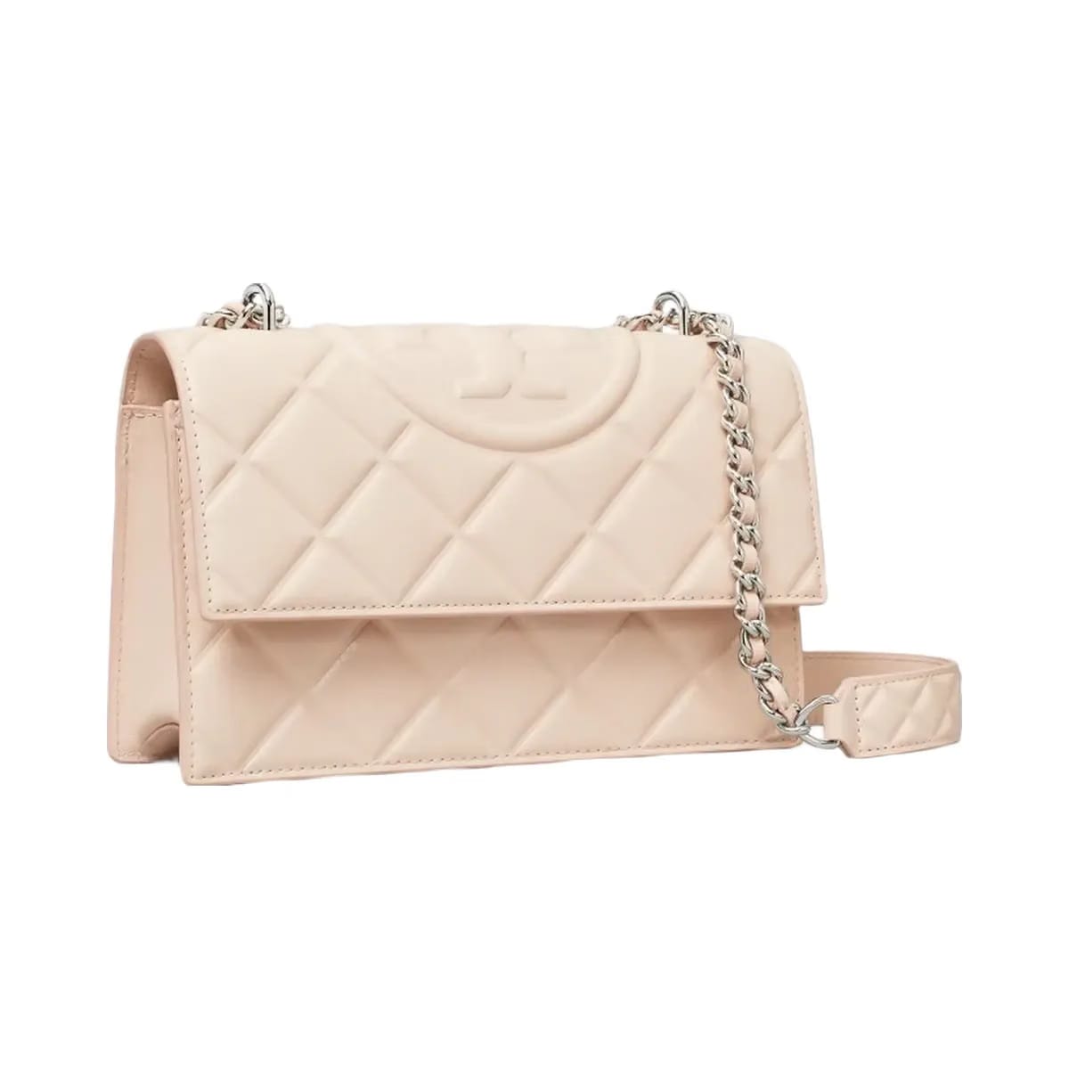 Tory Burch Small Fleming Shoulder Bag Soft Pink
