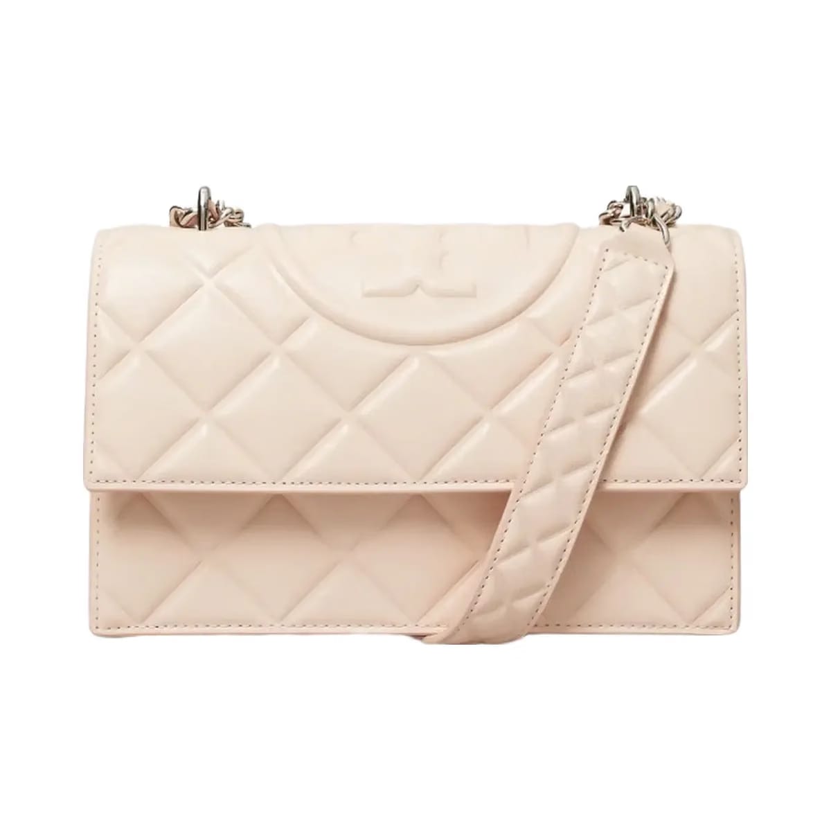 Tory Burch Small Fleming Shoulder Bag Soft Pink