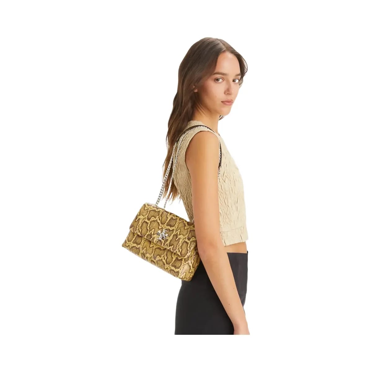 Tory Burch Small Kira Diamond Quilt Shoulder Bag Multi