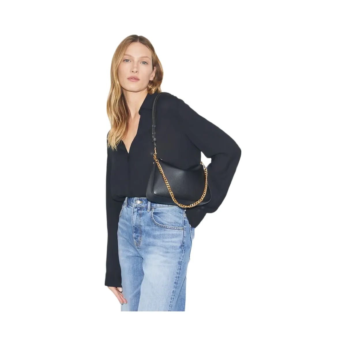 Tory Burch Small Perry Shoulder Bag Black