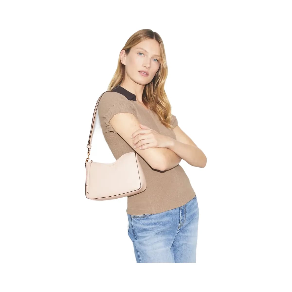 Tory Burch Small Perry Shoulder Bag Soft Pink