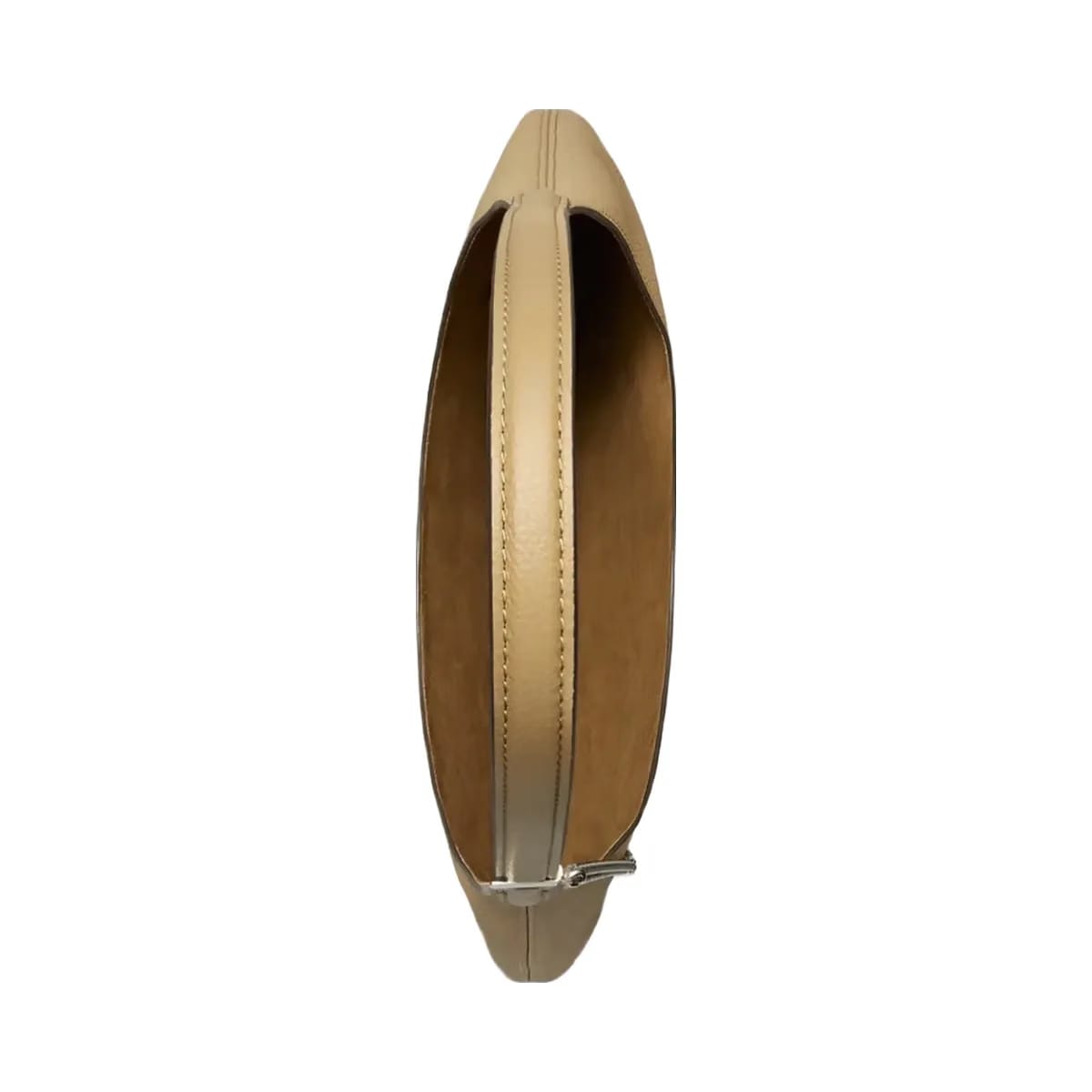 Tory Burch Pierced Soft Bag Light Sand