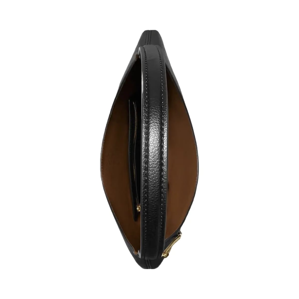 Tory Burch Pierced Soft Bag BLACK/GOLD