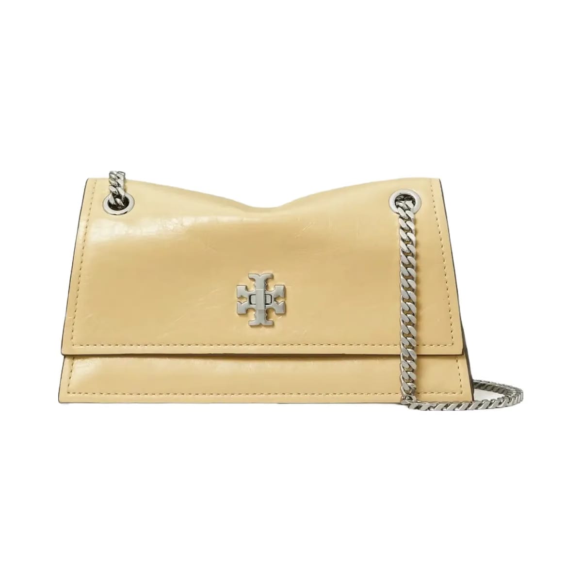 Tory Burch Mini Kira Turnlock Shoulder Bag Praline