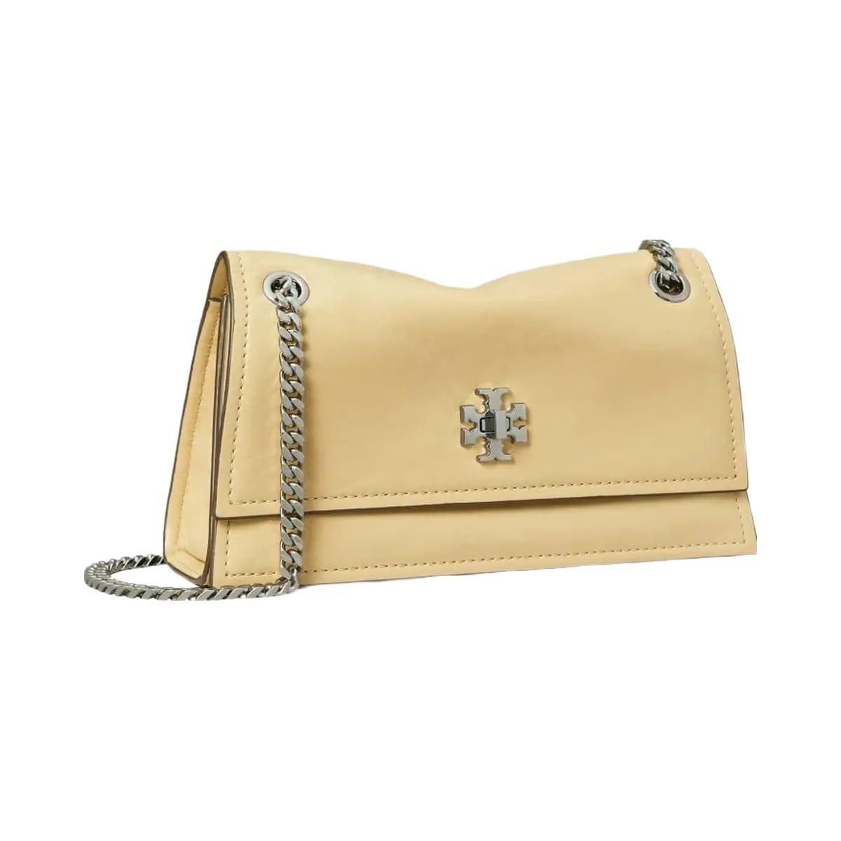 Tory Burch Mini Kira Turnlock Shoulder Bag Praline