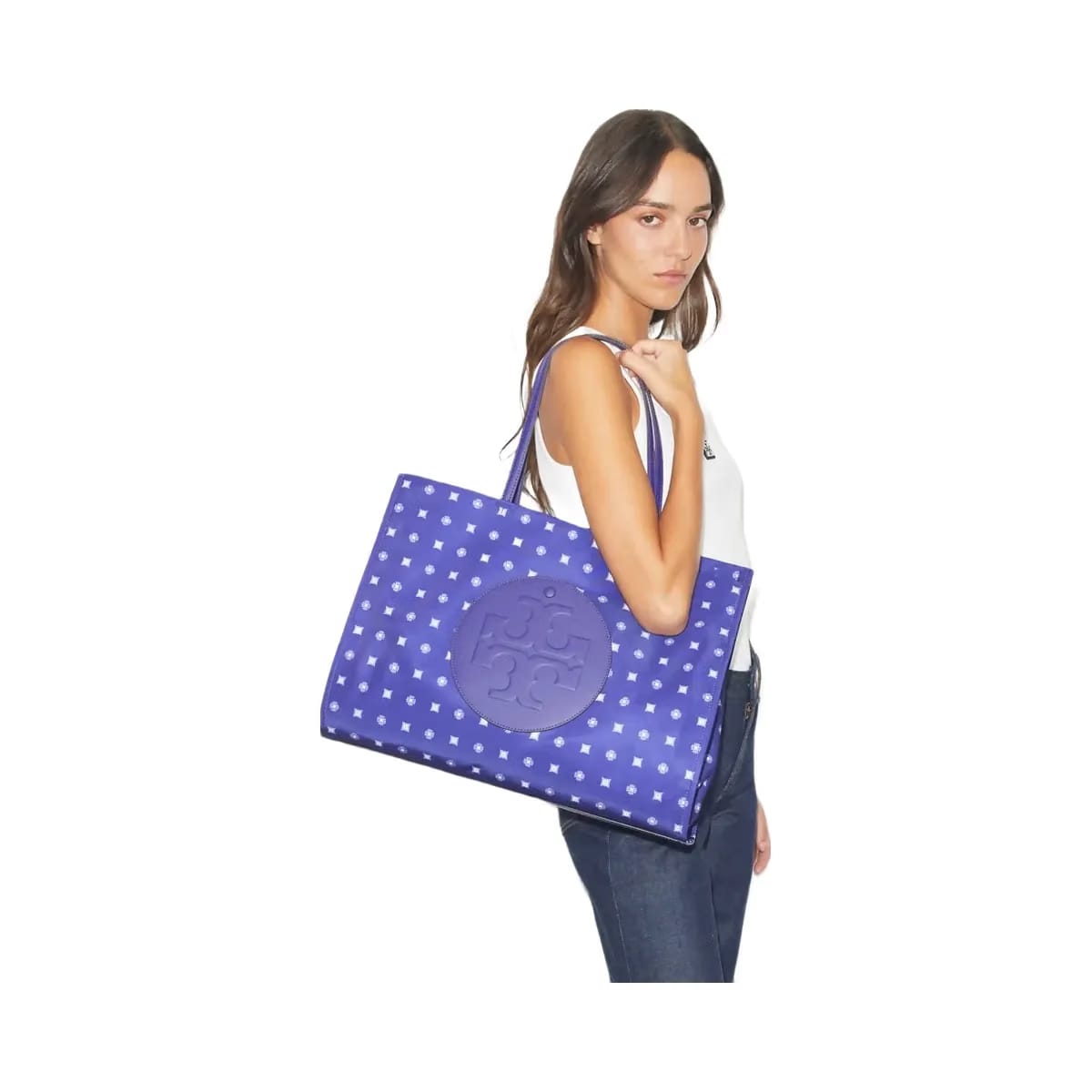 Tory Burch Ella Printed Tote Nothing Ditsy