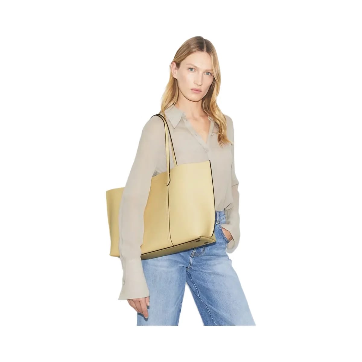 Tory Burch Perry Tote Praline