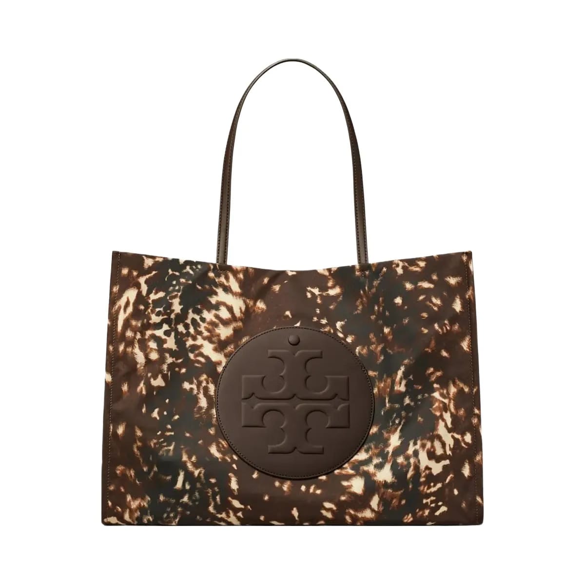 Tory Burch Ella Printed Tote Fall Fawn