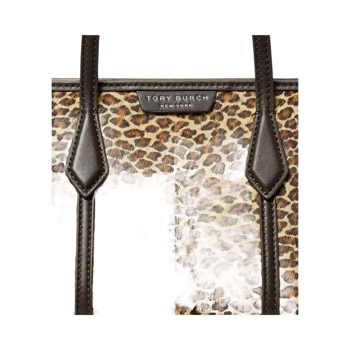 Tory Burch Perry Leopard Mini Tote Multi