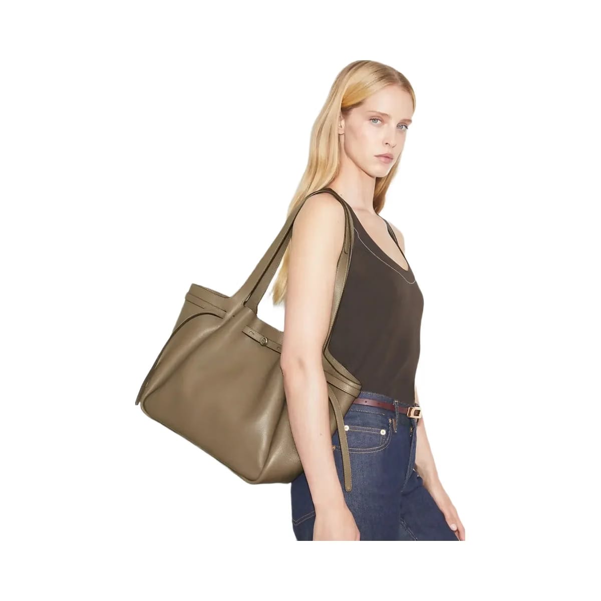 Tory Burch Romy Tote Wild Mushroom