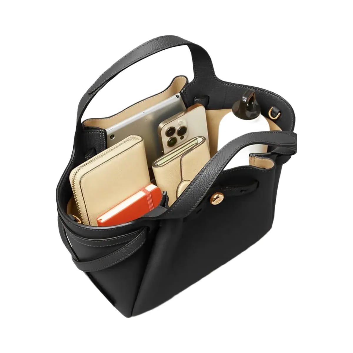Tory Burch Small Romy Tote Black