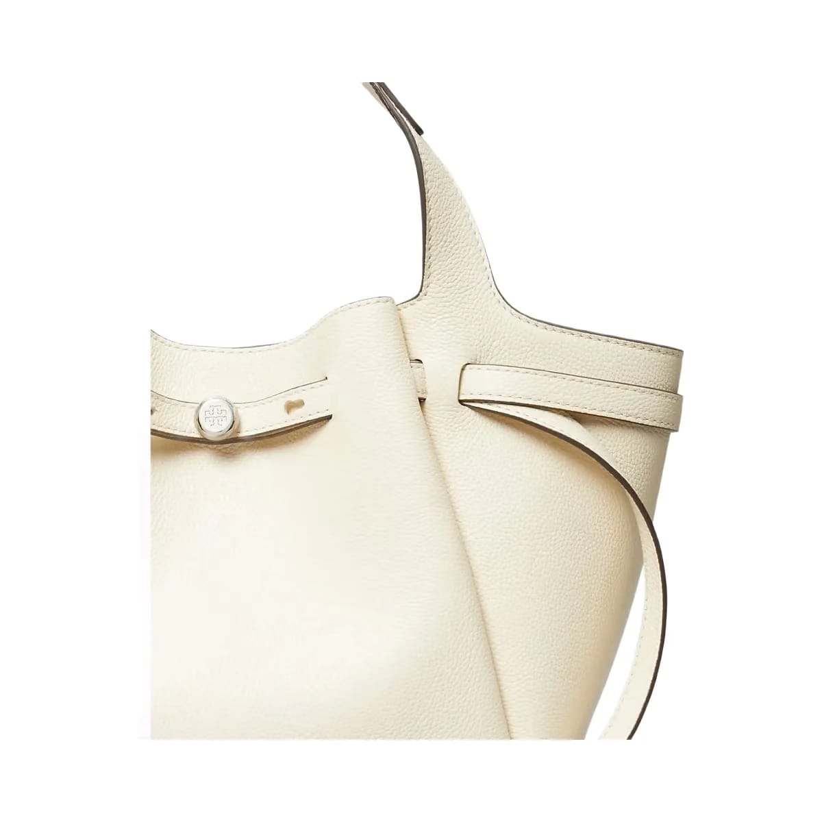 Tory Burch Small Romy Tote Light Cream
