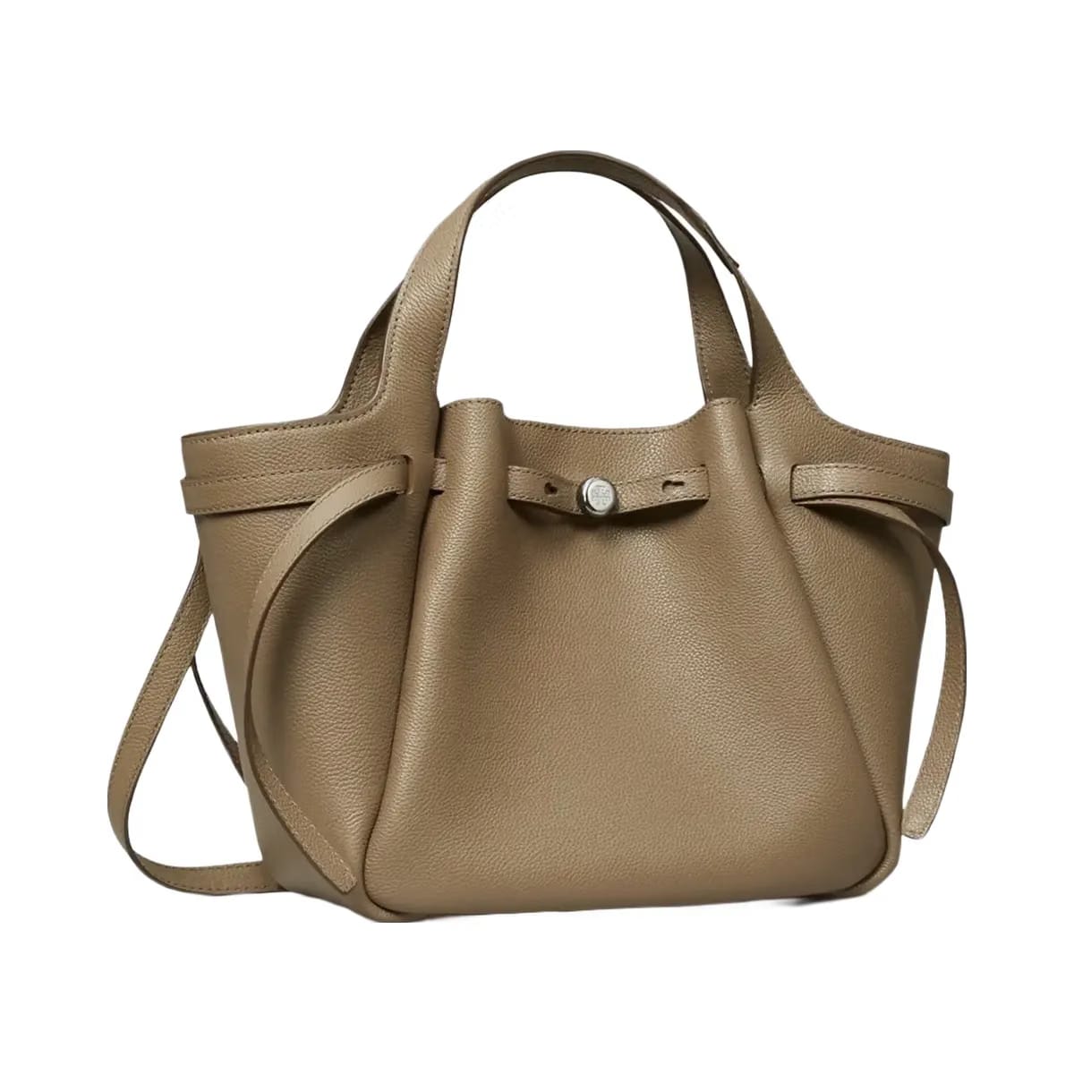 Tory Burch Small Romy Tote Wild Mushroom