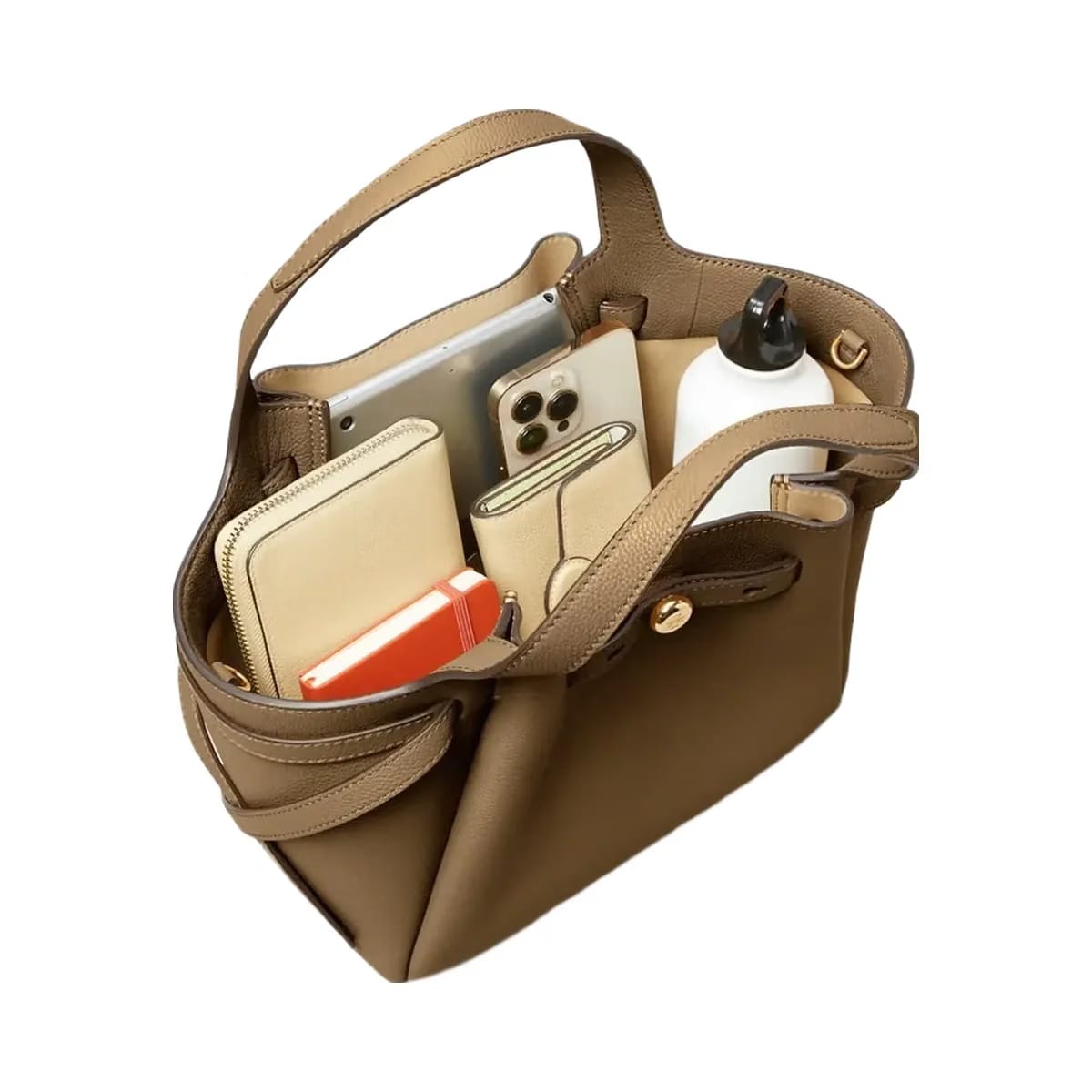 Tory Burch Small Romy Tote Wild Mushroom