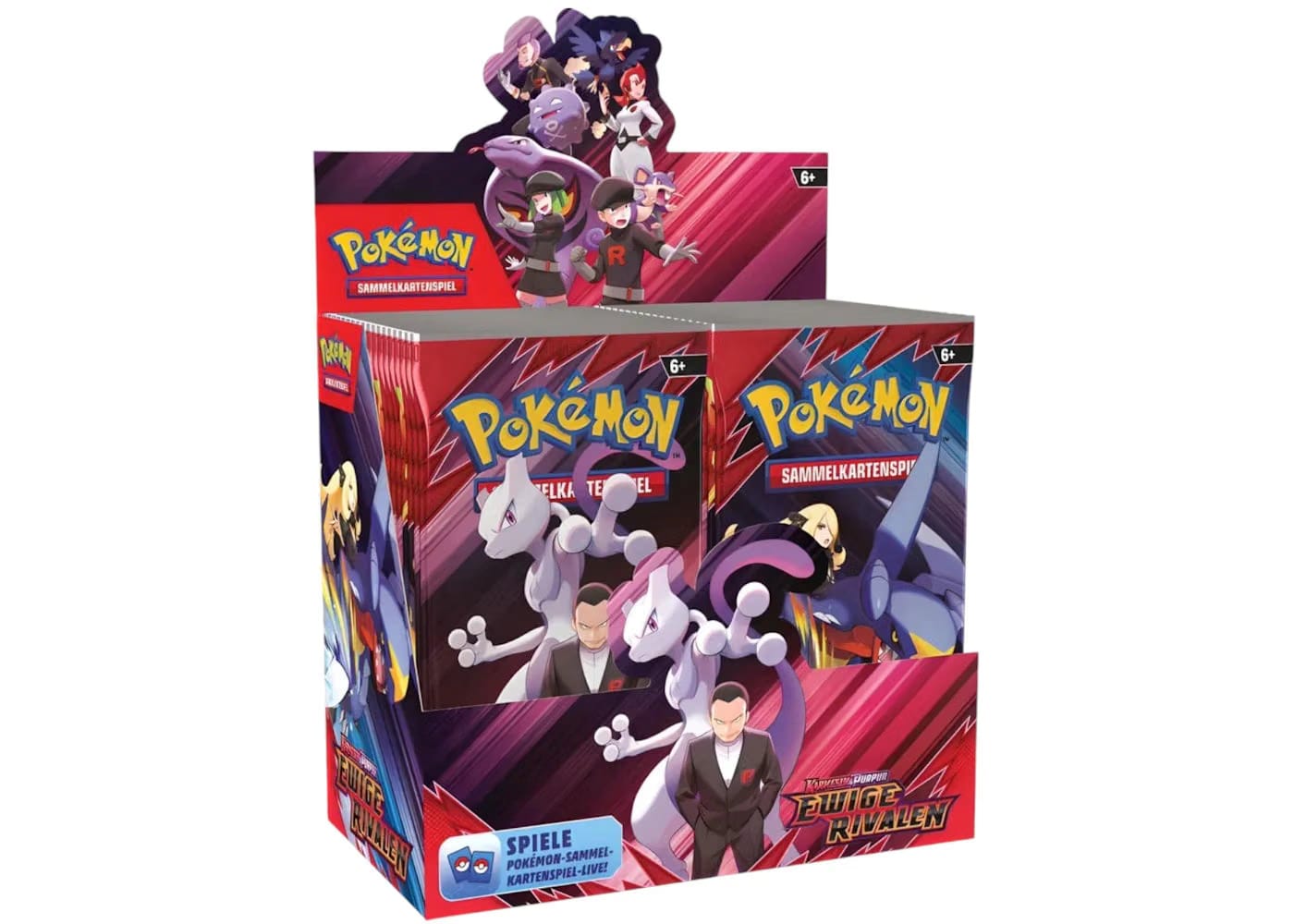 2025 Pokemon Scarlet & Violet Destined Rivals Booster Box German