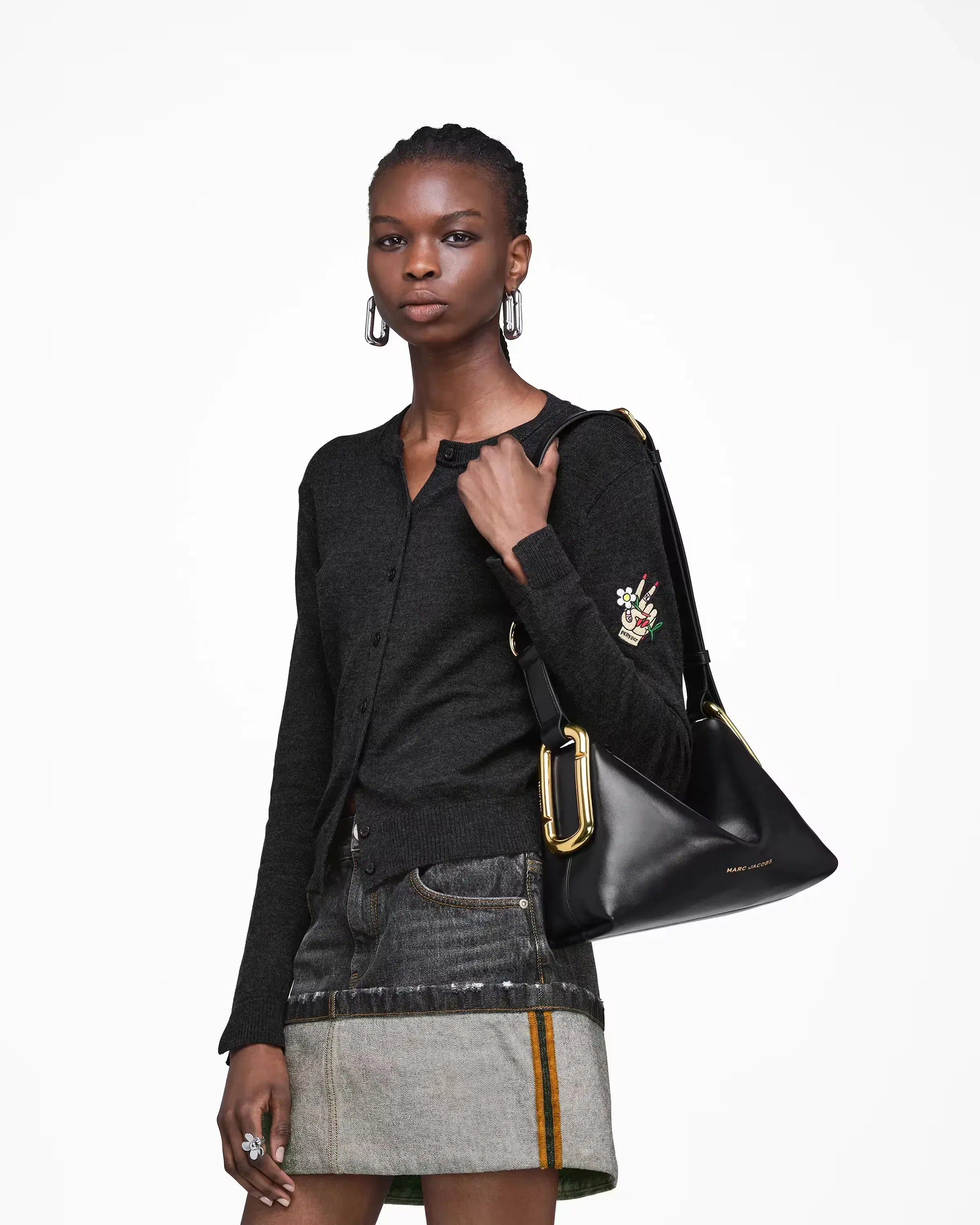 Marc Jacobs Scene Medium Shoulder Bag Black