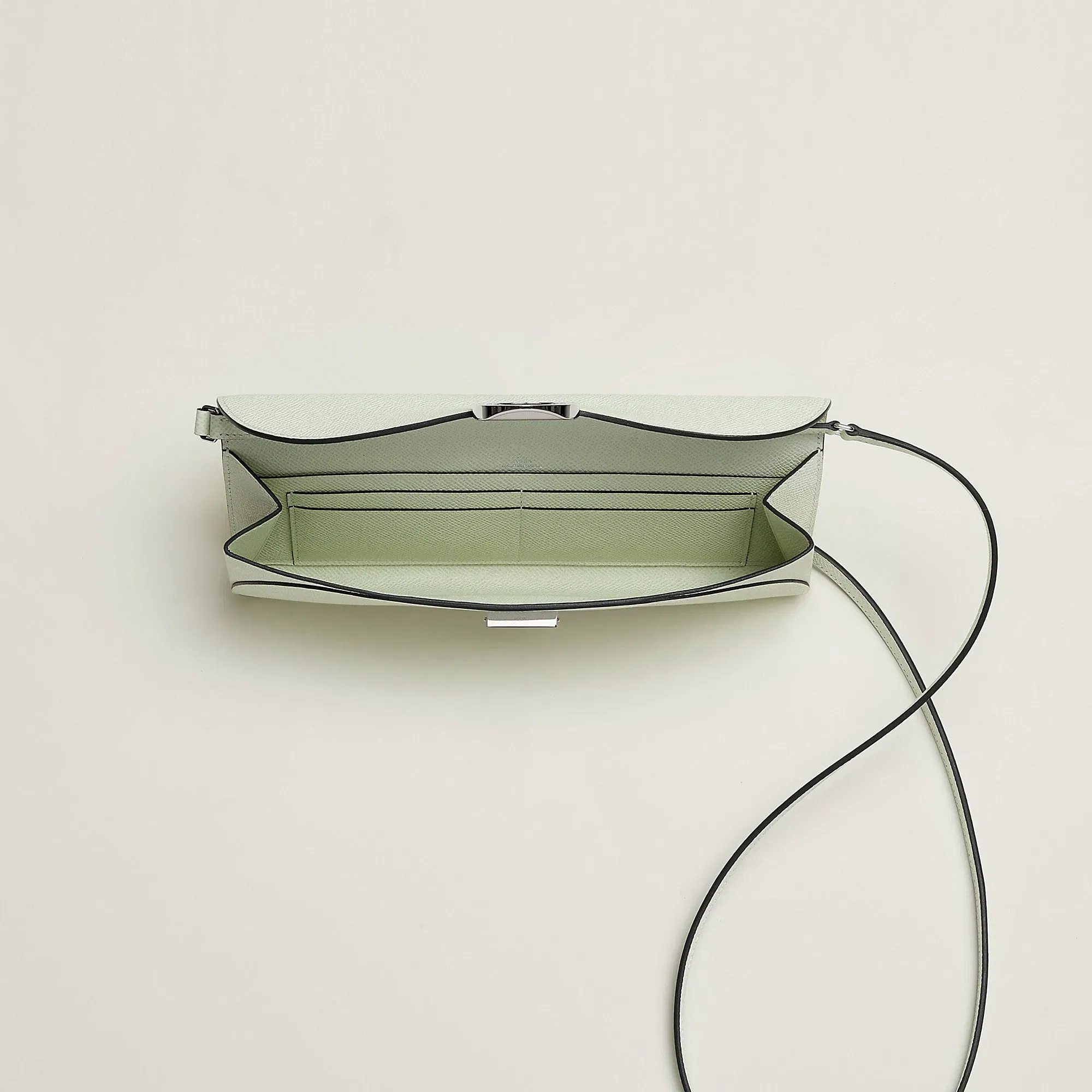 Hermes Maillon To Go Wallet Noir