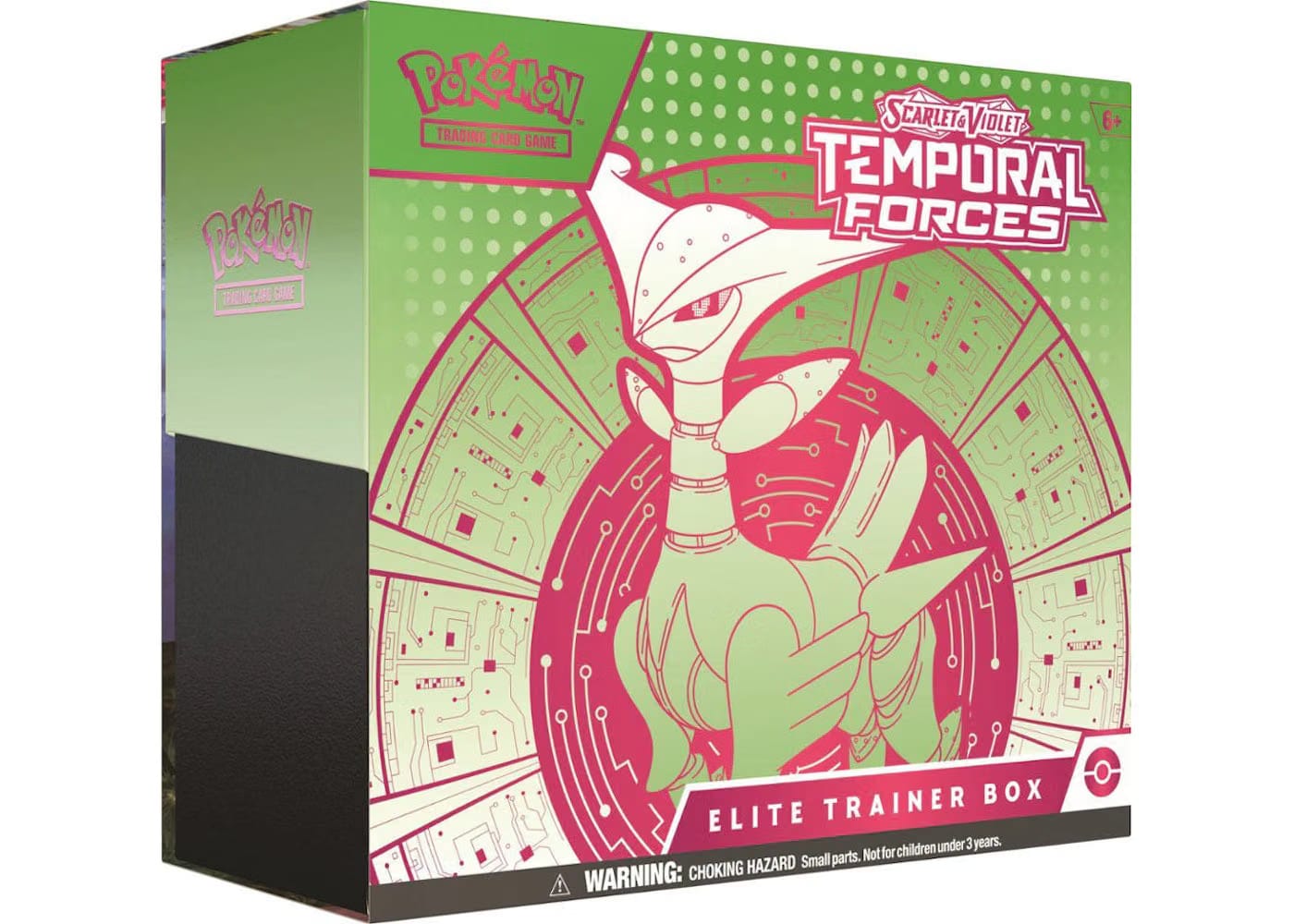 2024 Pokemon Scarlet & Violet Temporal Forces Iron Leaves Elite Trainer Box