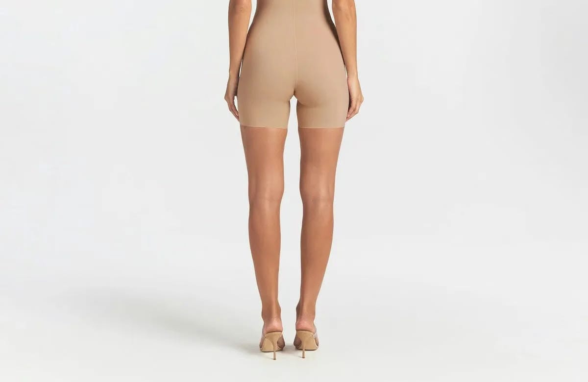 Skims Cool Shapewear Mid Thigh Bodysuit
