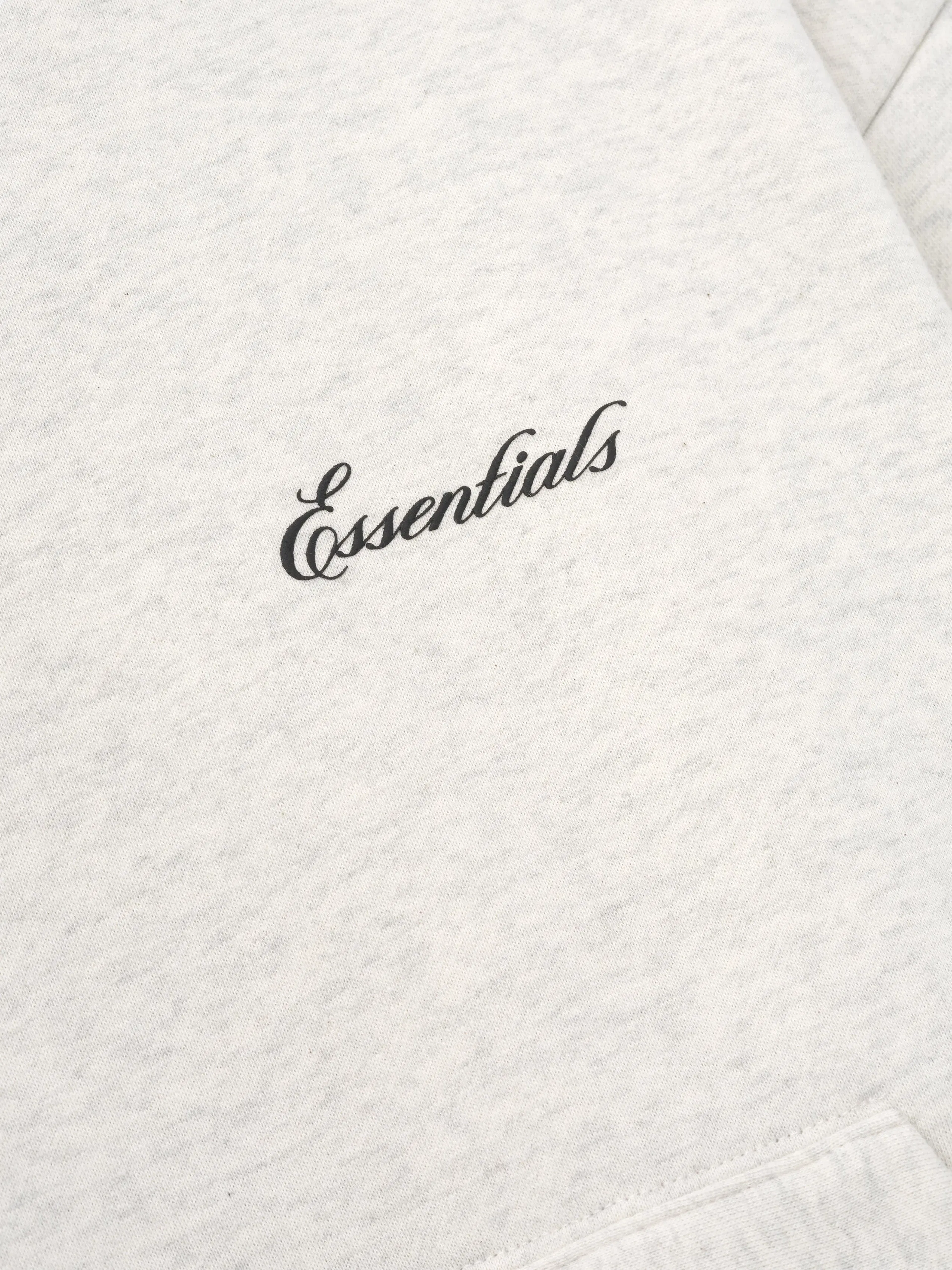 Essentials Signature Ss26 Classic Hoodie Oatmeal Heather