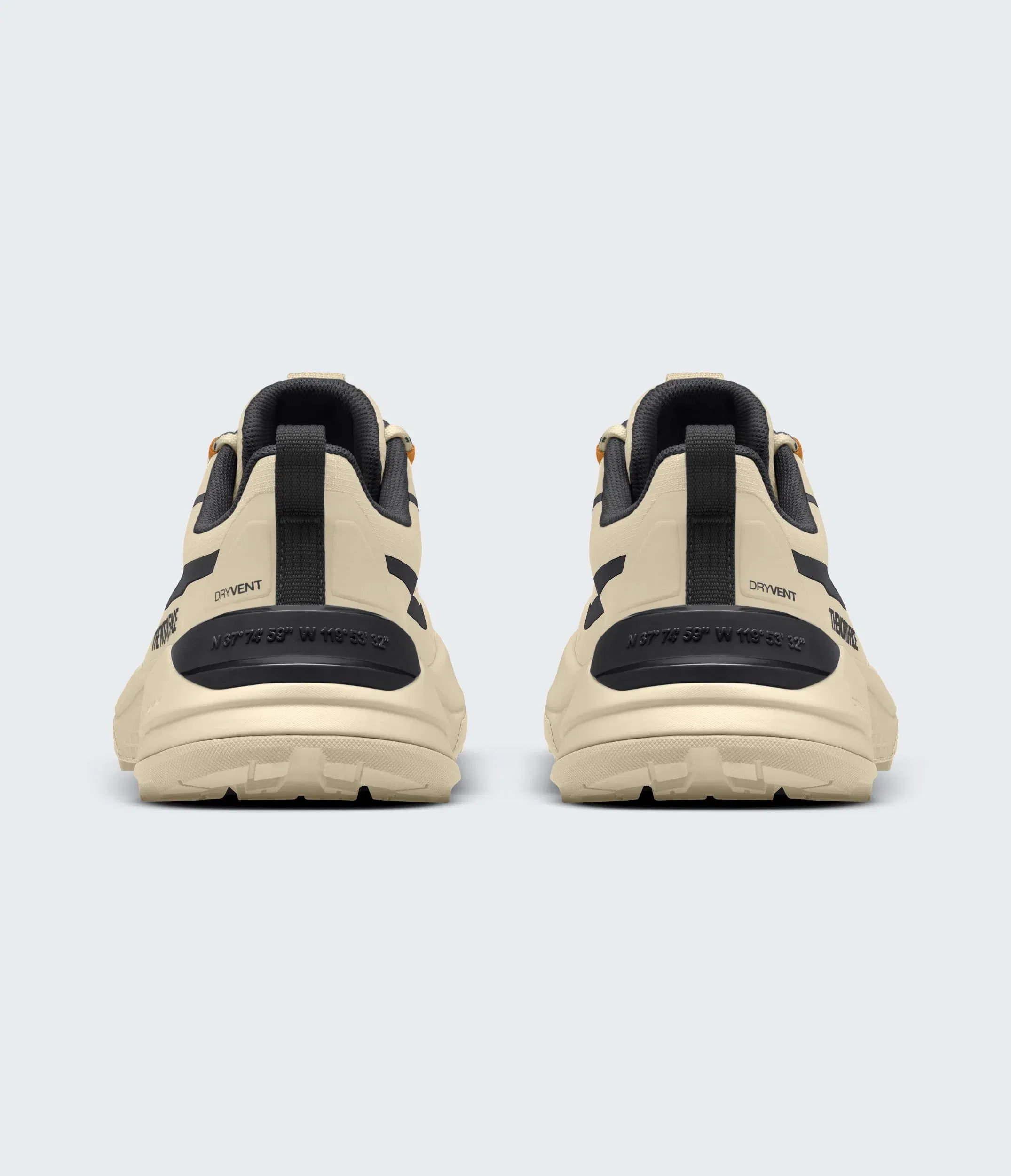 The North Face Mens Fastpack Waterproof Shoes Desert Stone Desert Stone