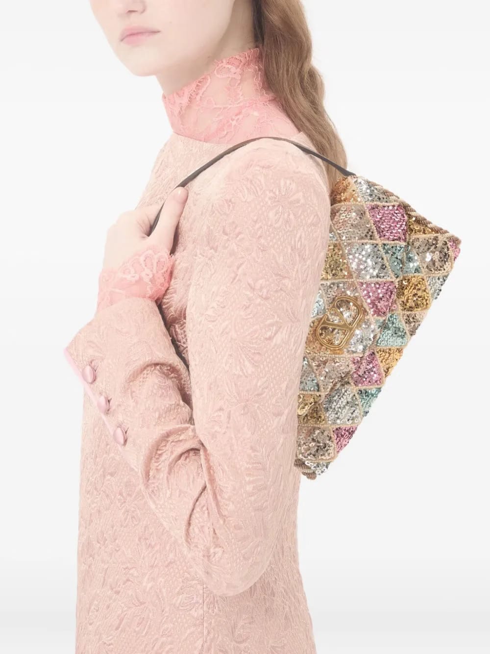 small Vain Soft sequin-embellished shoulder bag