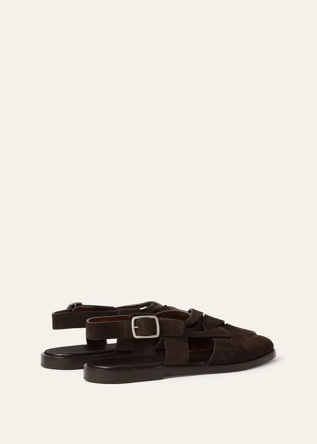 LoroPiana Peter Walk Sandal Savana Bark