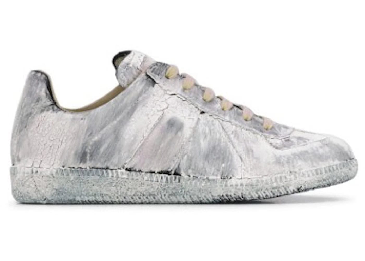 Maison Margiela Replica Low White Paint Womens