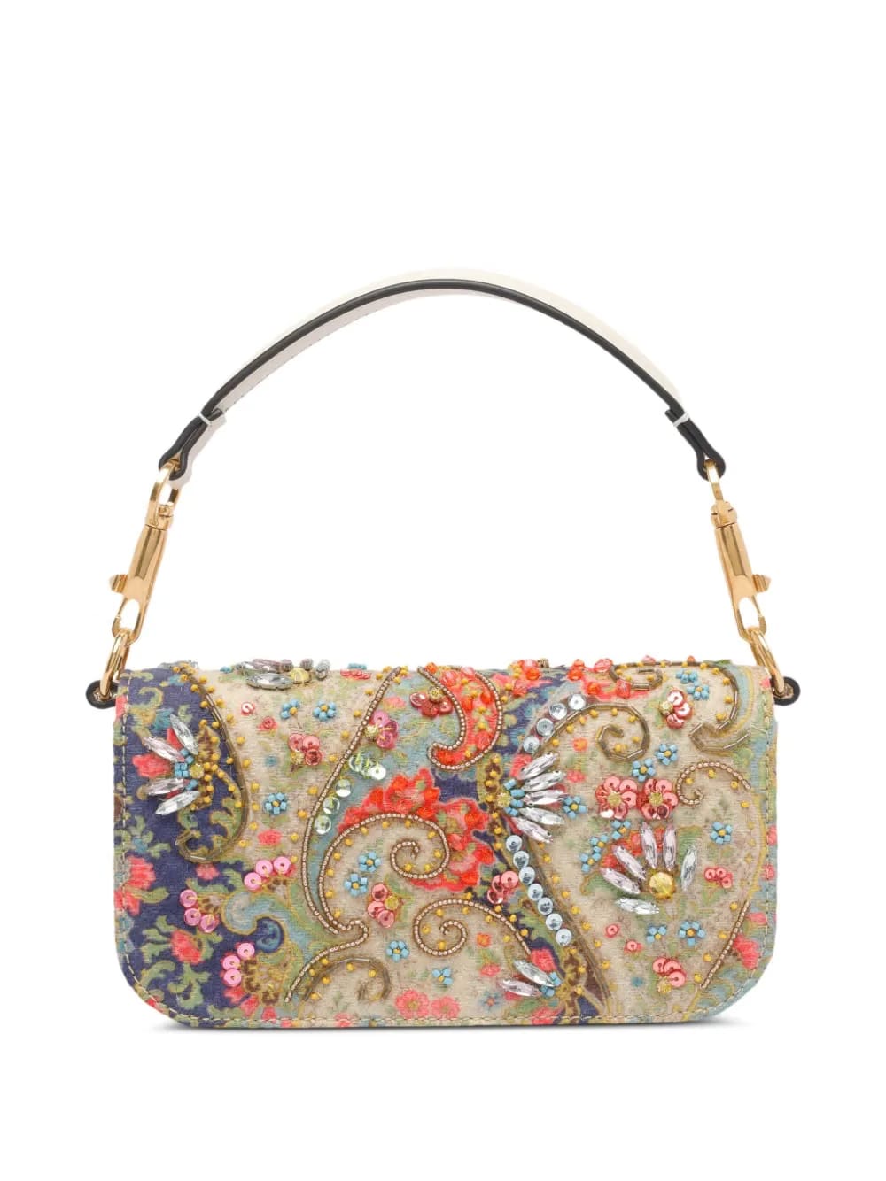 mini Loco paisley VLogo-signature shoulder bag