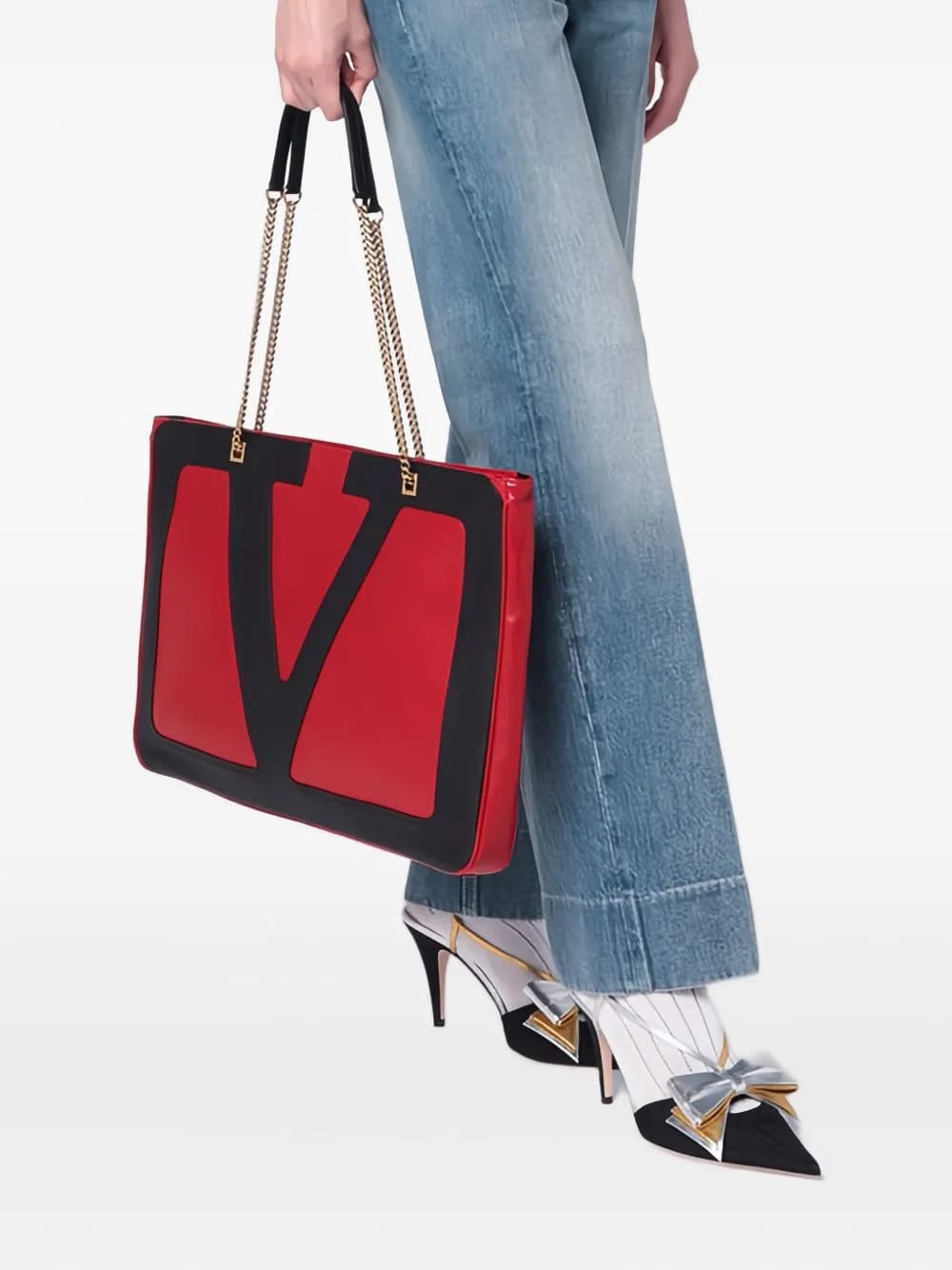 medium Viva Superstar nappa-leather tote bag