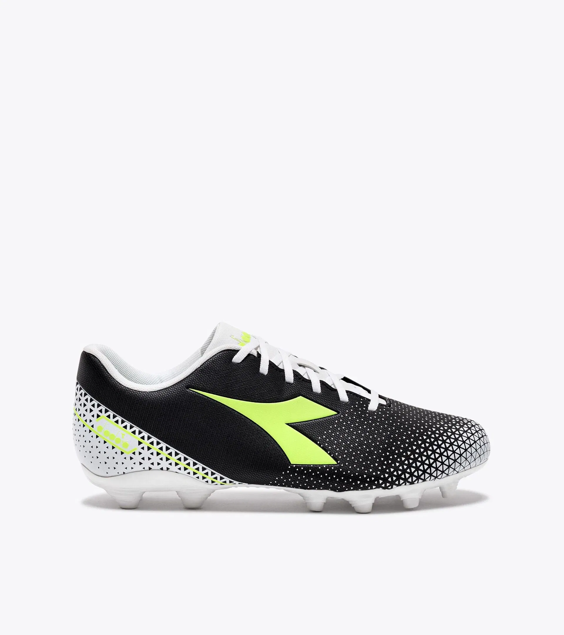Diadora Pichichi 6 Mg14 Black/Yellow Fluo Dd/White