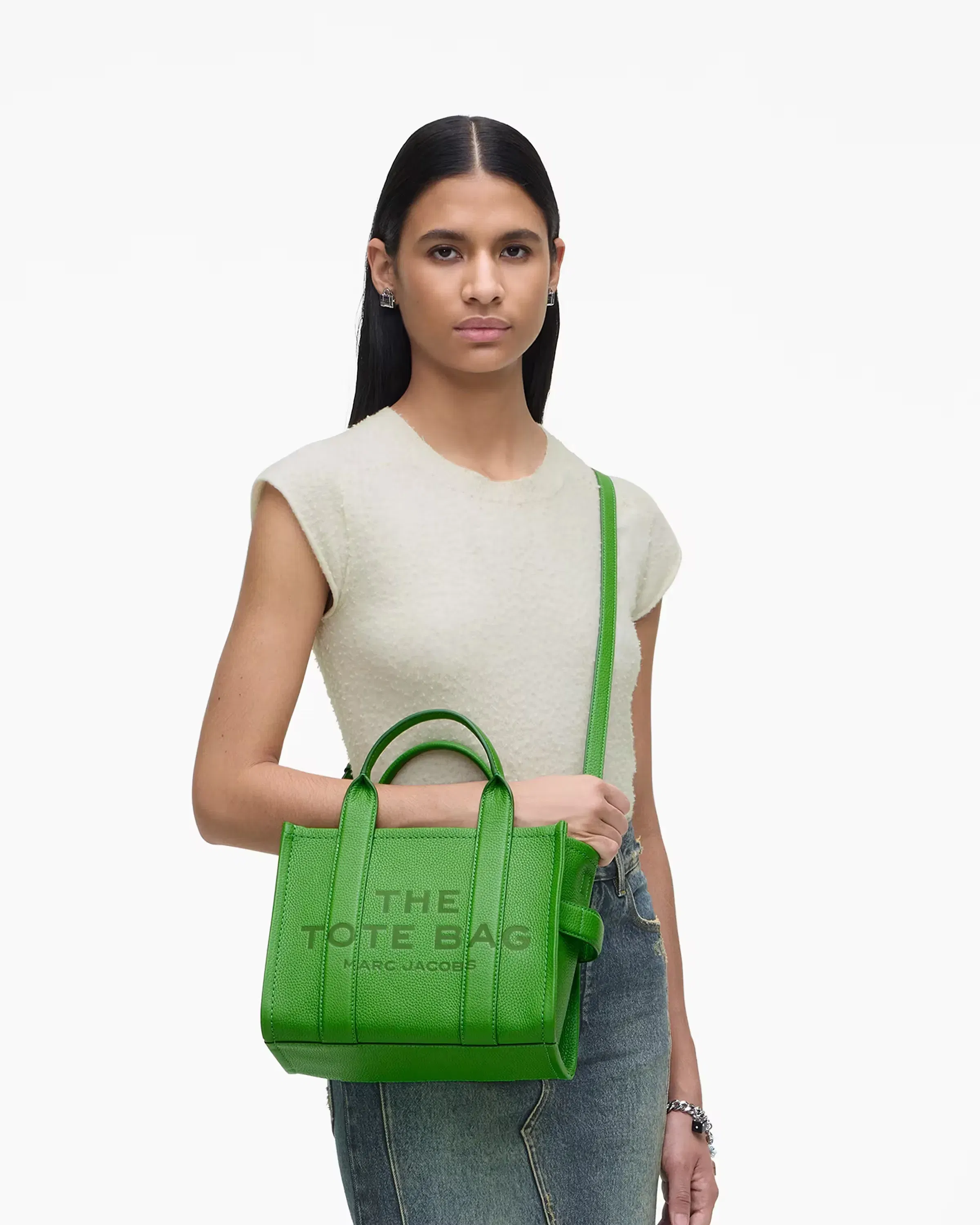 Marc Jacobs The Leather Small Tote Bag Kiwi